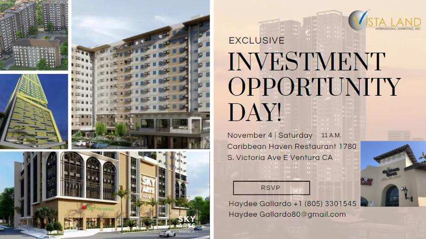 VistaLand | Investment Opportunity Day - November 4, 2023